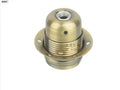 Vintage metal lamp holder fitting with flange for living room lighting