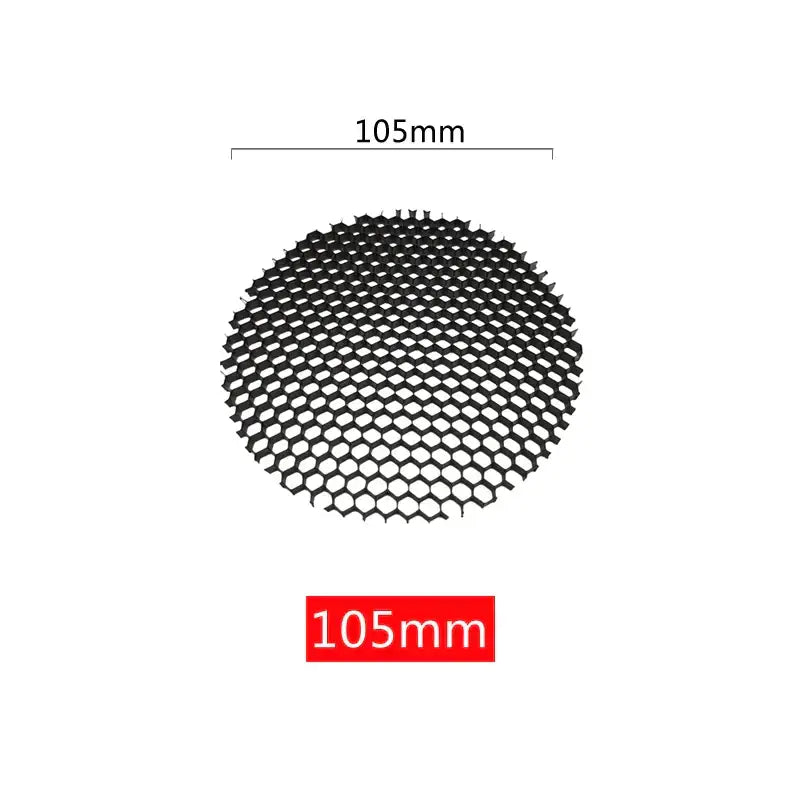 Black aluminum honeycomb downlight anti glare grill for living room
