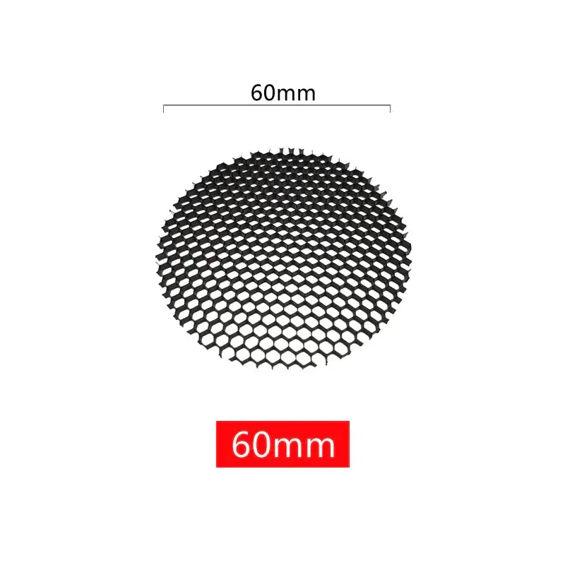 Black aluminum honeycomb downlight anti glare grill for living room
