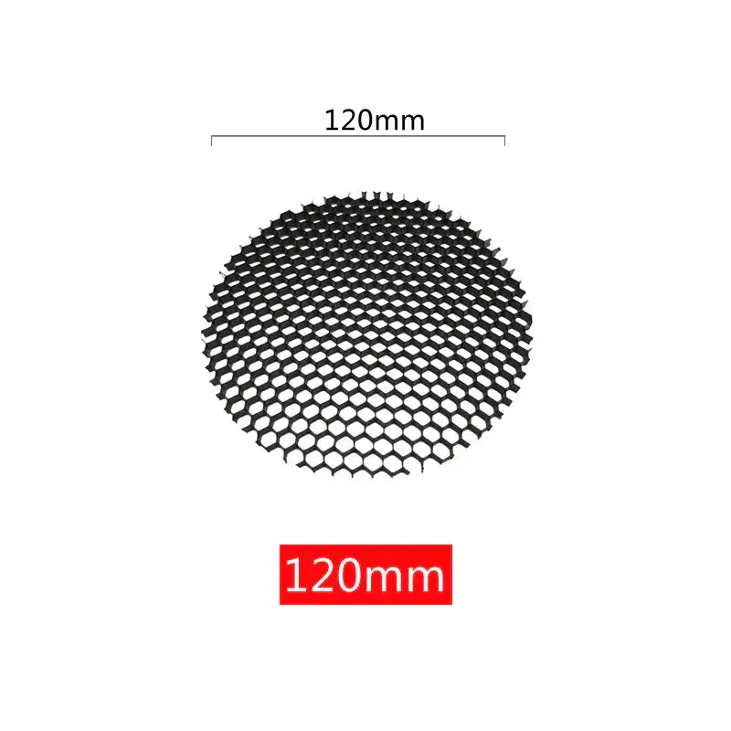 Black aluminum honeycomb downlight anti glare grill for living room