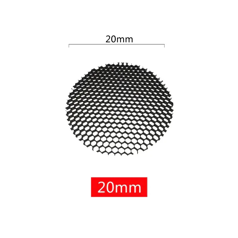 Black aluminum honeycomb downlight anti glare grill for living room