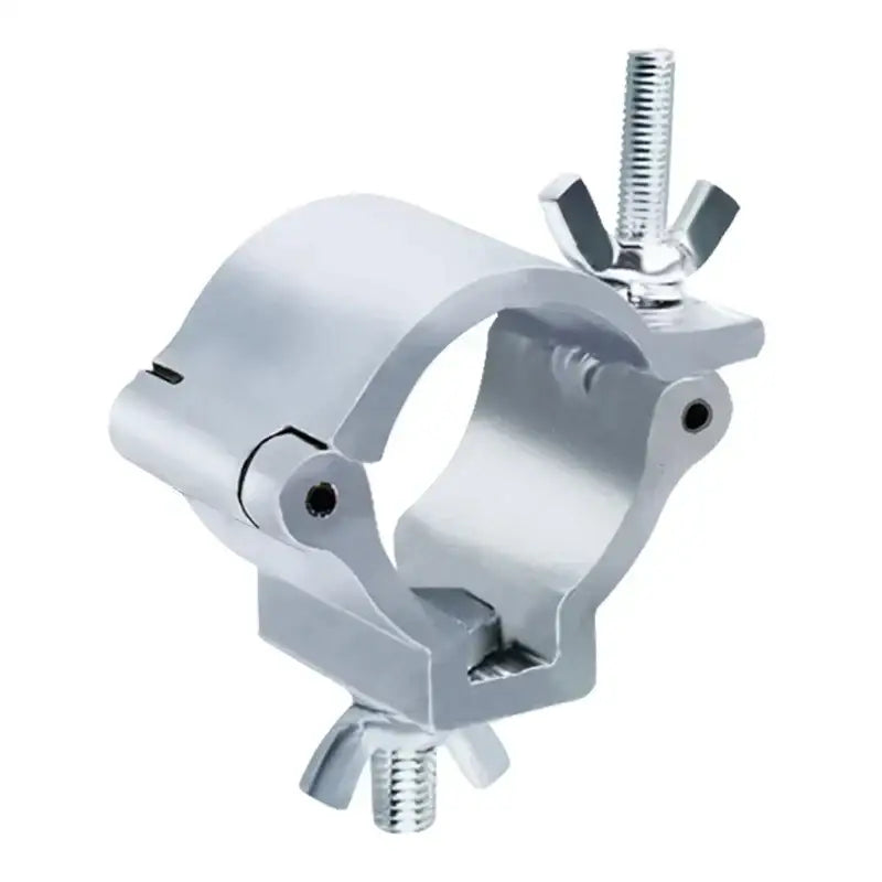 Silver aluminum stage lights truss clamp for event room mounting