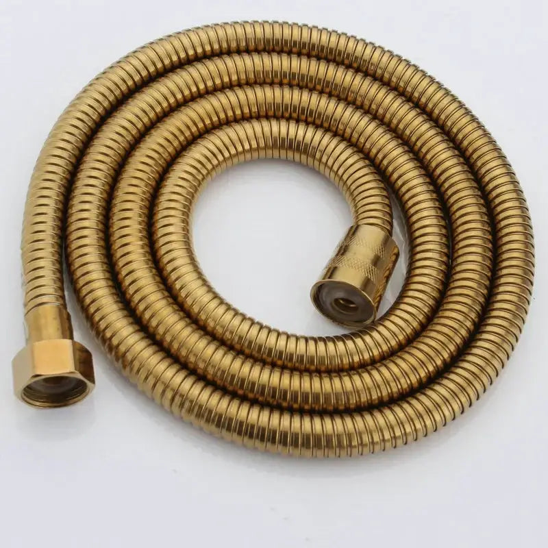 Antique brass flexible metal hand shower hose for bathroom 150cm