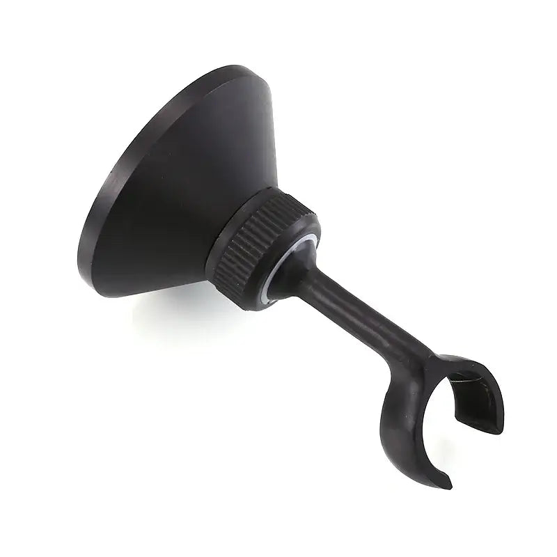 Antique brass handheld shower holder swivel mount for bathroom