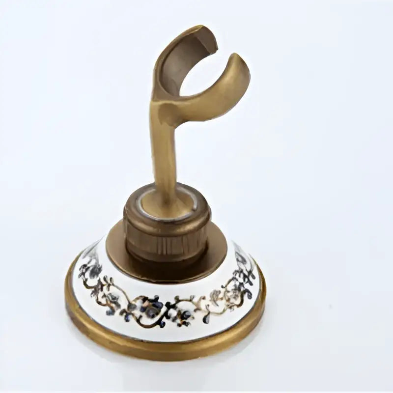 Antique brass shower set with handheld sprayer – bathroom kit
