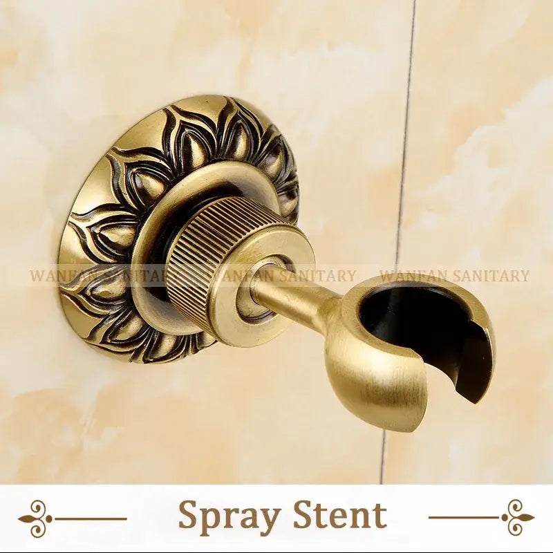 Antique dragon brass wall mounted bidet faucet bathroom shower sprayer
