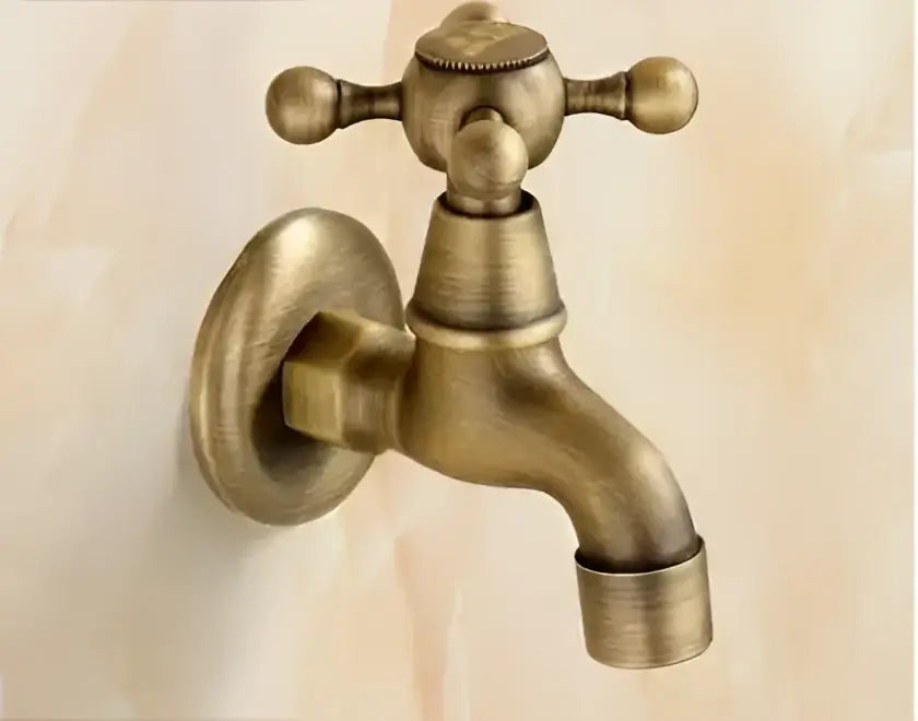 Antique dragon brass garden bibcocks tap garden washing faucet