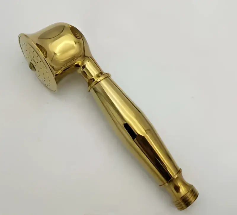 Antique brass handheld shower head holder – bathroom bidet stand