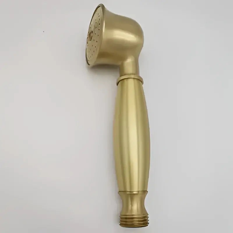 Antique brass handheld shower head holder – bathroom bidet stand