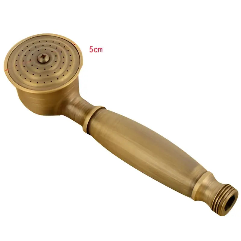 Antique brass handheld shower head holder – bathroom bidet stand
