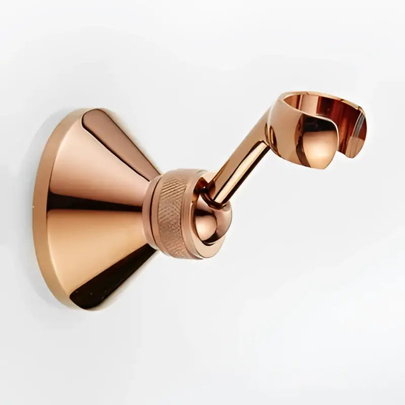 Antique brass handheld shower head holder – bathroom bidet stand