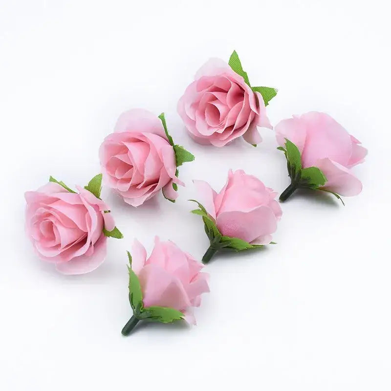 Assorted vibrant artificial roses decorative flowers living room decor