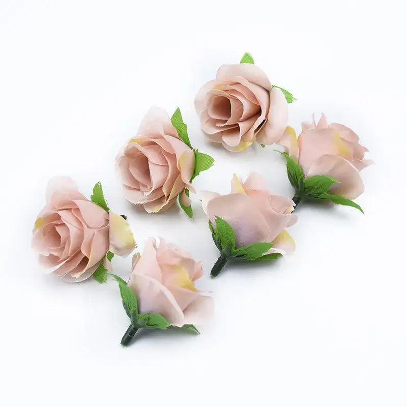 Assorted vibrant artificial roses decorative flowers living room decor