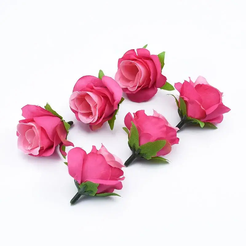 Assorted vibrant artificial roses decorative flowers living room decor