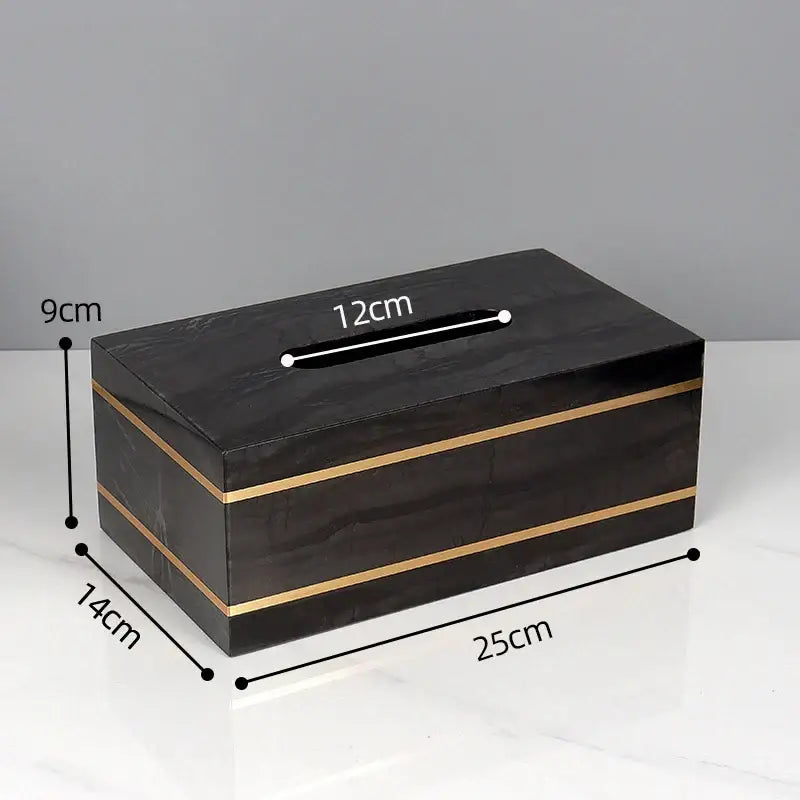 Black and gold marble bathroom accessories set bathroom organizer