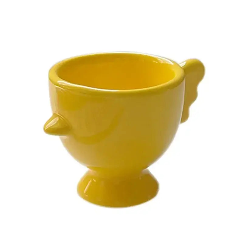 British soldier red & black ceramic egg cup holder kitchen tableware