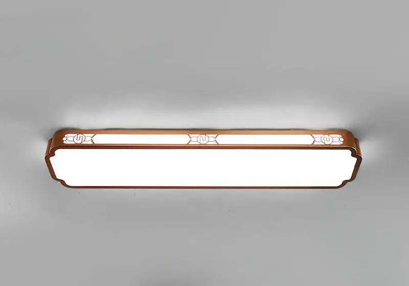 Chinese enamel floral led ceiling lights for entrance and balcony
