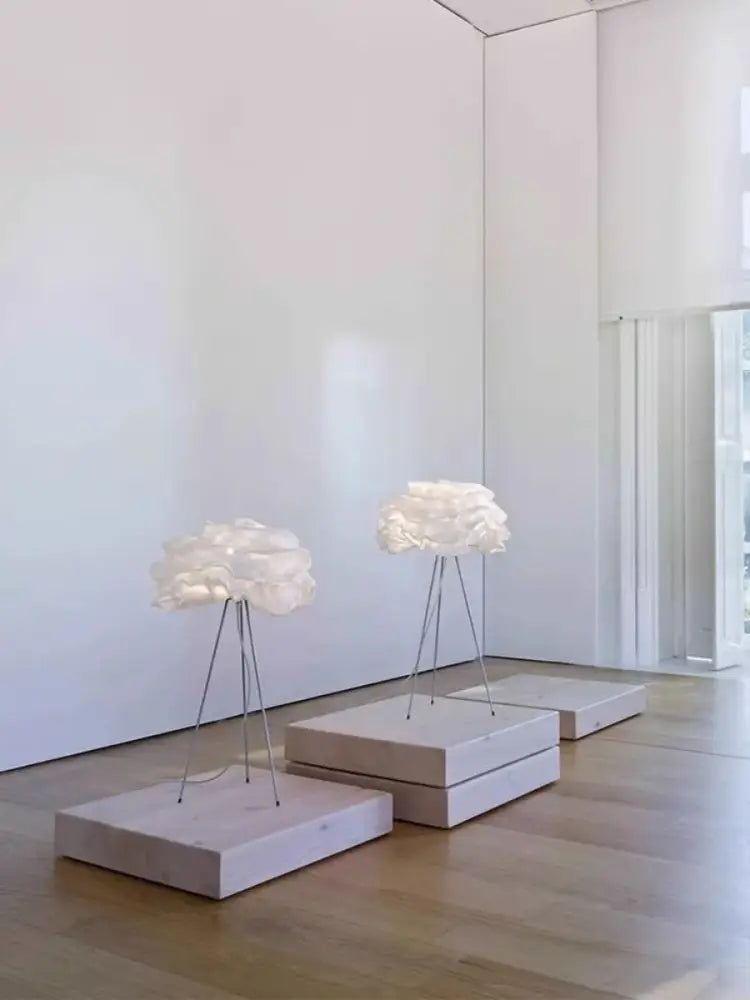 Decorbites cloud chandelier sculptural cream pendant light bedroom