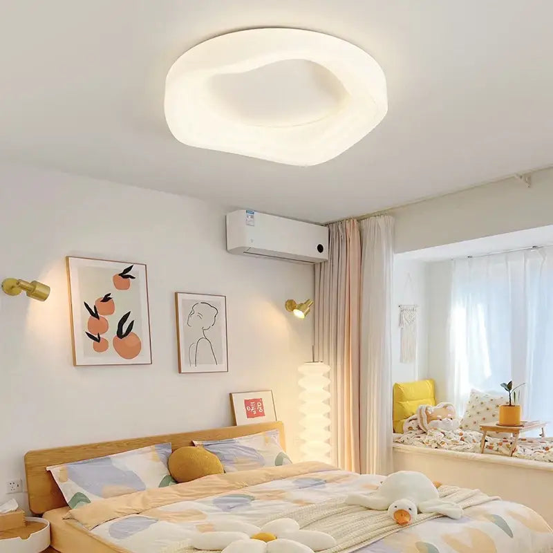Decorbites cloud cookie led chandelier – white bedroom light