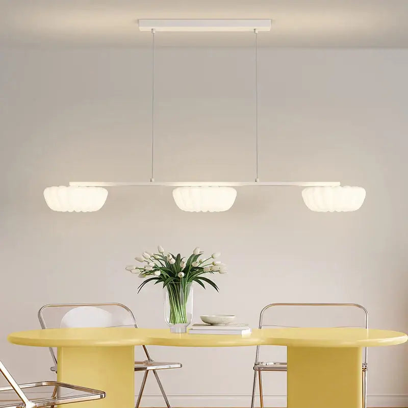 Decorbites cloud cookie led chandelier – white bedroom light