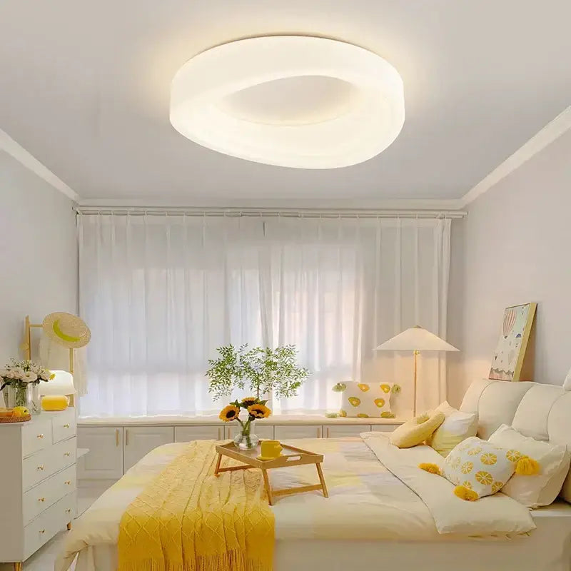 Decorbites cloud cookie led chandelier – white bedroom light
