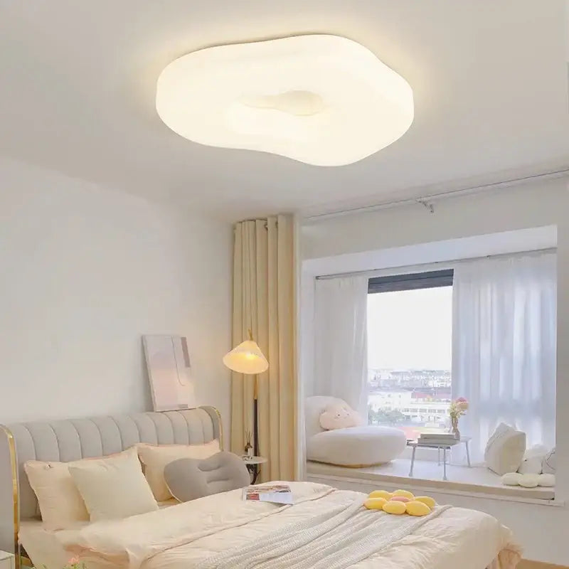 Decorbites cloud cookie led chandelier – white bedroom light