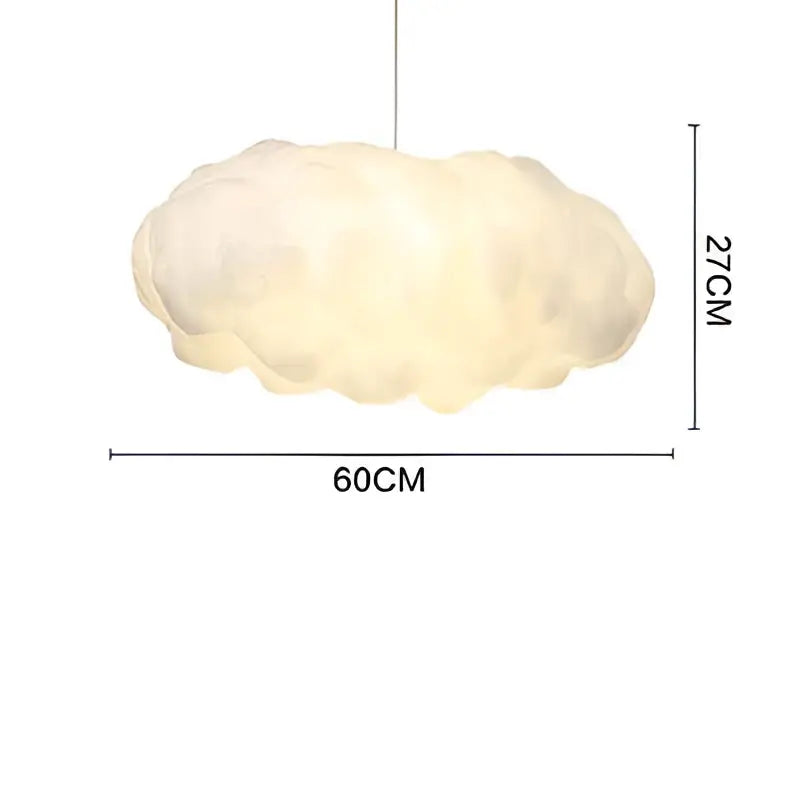 Decorbites cloud cotton pendant light for living room