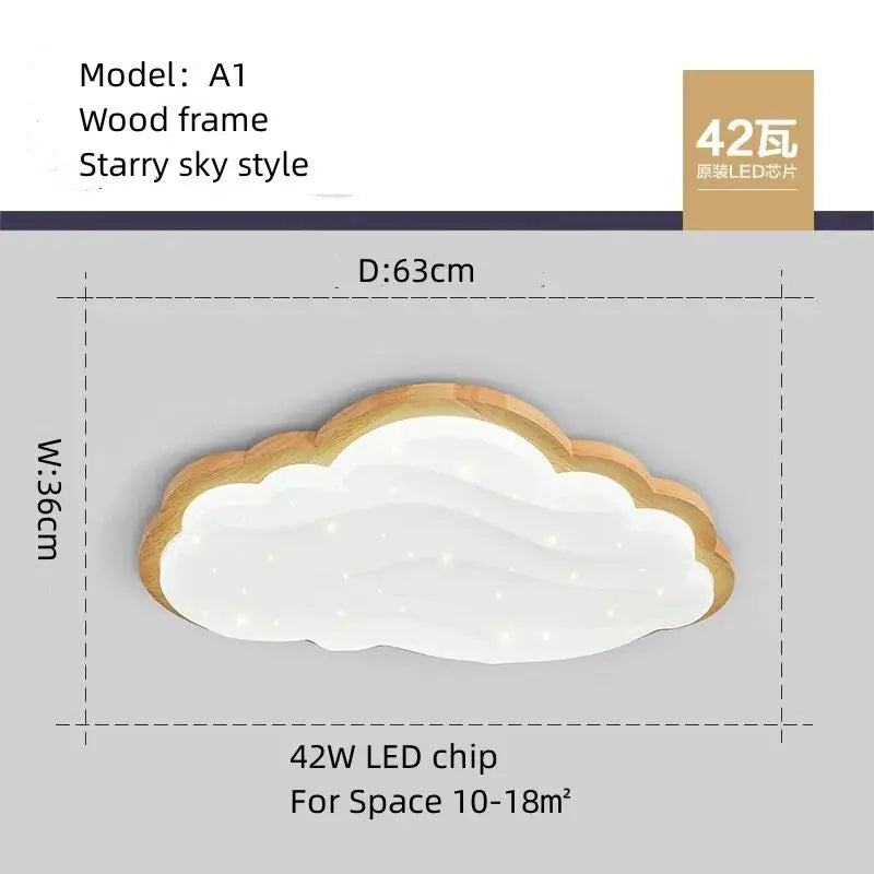 Decorbites cloud lamp warm white led ceiling light – bedroom decor