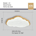 Decorbites cloud lamp warm white led ceiling light – bedroom decor