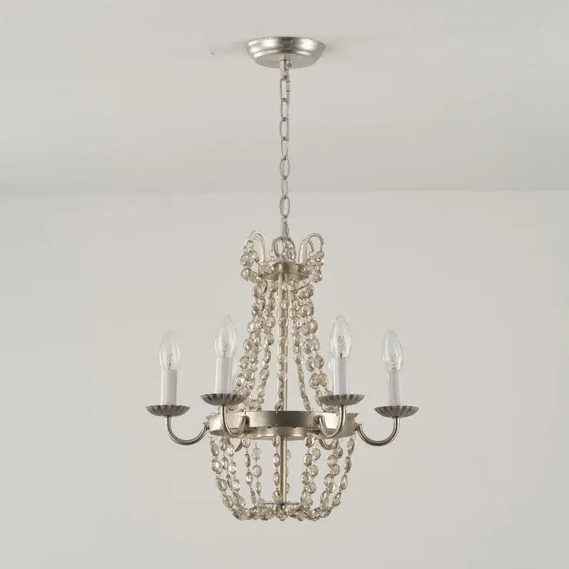 Antique brass decorbites crystal chandelier for dining room