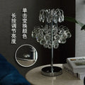 Decorbites crystal table lamp golden chandelier bedroom light