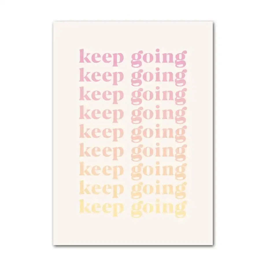 Danish pastel pink & yellow peace sign flower canvas bedroom wall art