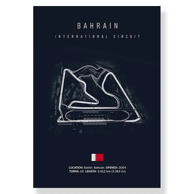 Monaco racing track canvas wall art blue cityscape living room