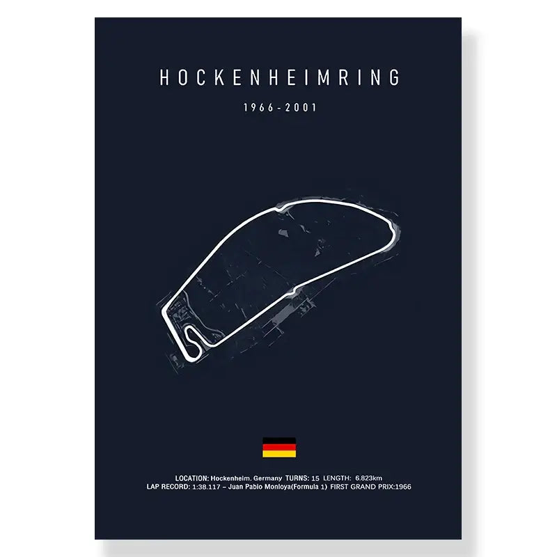 Bahrain international track circuit canvas wall art living room