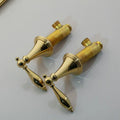 Decorbites golden plated ornate tray toilet paper holder bathroom