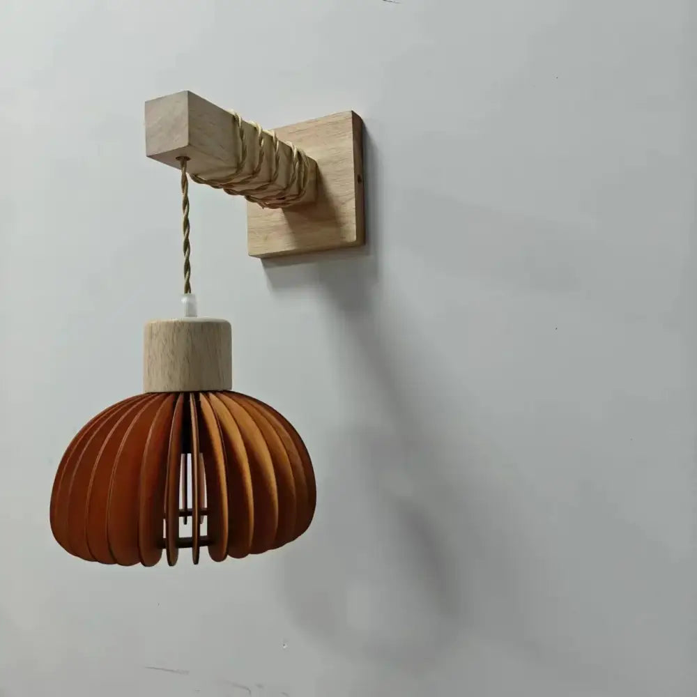 Boho natural bamboo pendant ceiling light dining room woven lamp