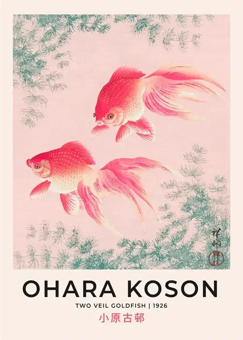 Japanese butterfly art poster print – bedroom pink home decor