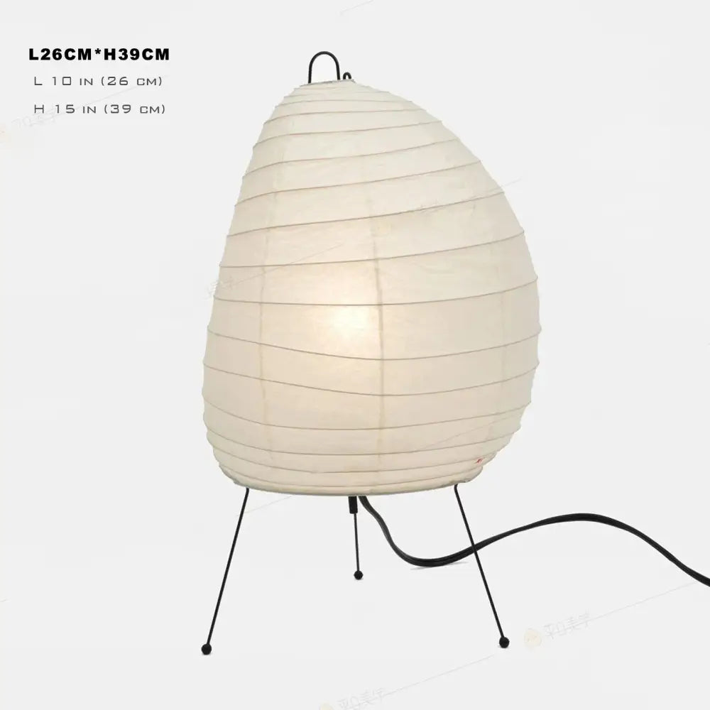 Decorbites japanese style paper floor lamp for living room lighting