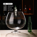 Decorbites jumbo party glasses large capacity clear goblet dining room