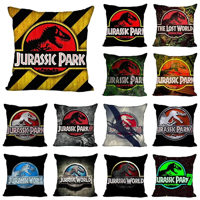 Decorbites jurassic park dinosaur pillowcase set – living room decor