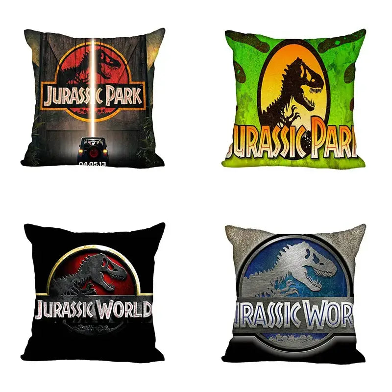 Decorbites jurassic park dinosaur pillowcase set – living room decor