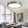 Modern circular black & gold led ceiling lights for bedroom