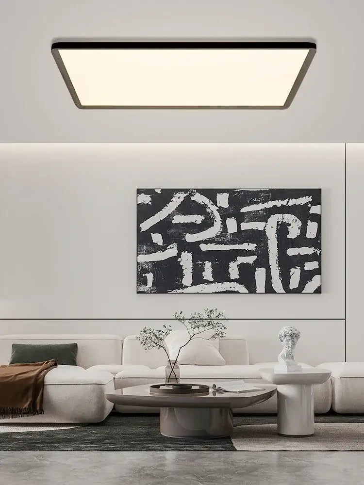 Modern minimalist black led ceiling lights for living room