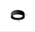 Modern white & gold led ceiling lights for bedroom with ring detail