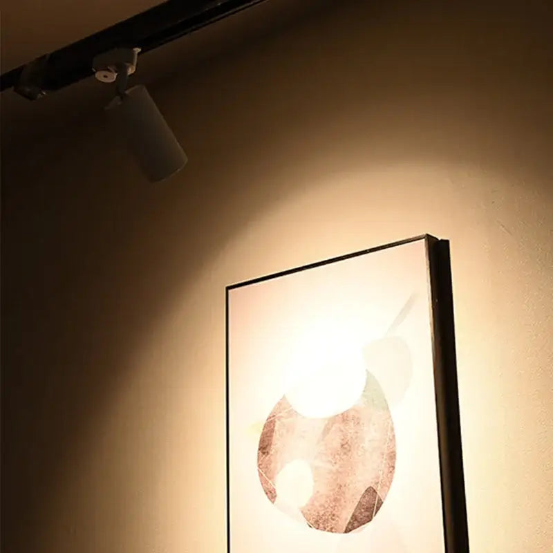 Modern black & white led ceiling spotlight living room track light