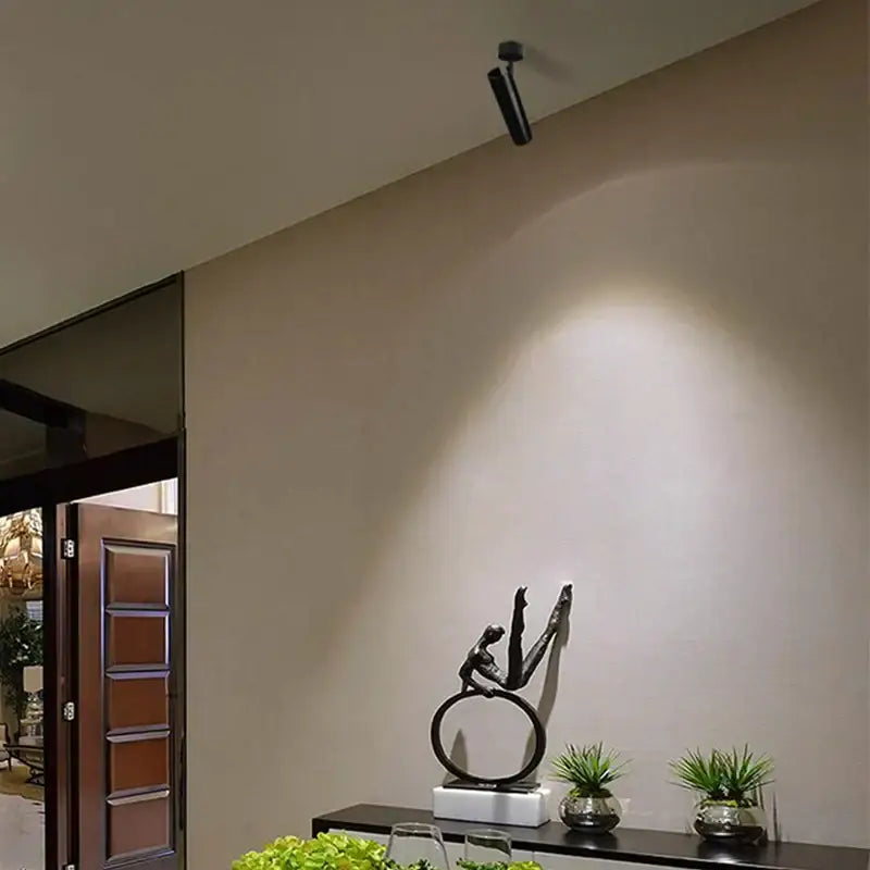 Modern white led ceiling spotlights living room track lighting