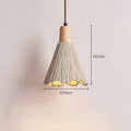 Wabi-sabi cream decorbites led cement pendant lamp dining room gold trim