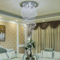 Modern crystal decorbites led chandelier for bedroom staircase lighting