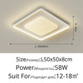 Modern minimalist white led chandelier kitchen island lighting