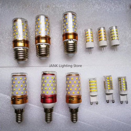 7w aluminum e14 85-265v bulbs warm & cold white dining room light